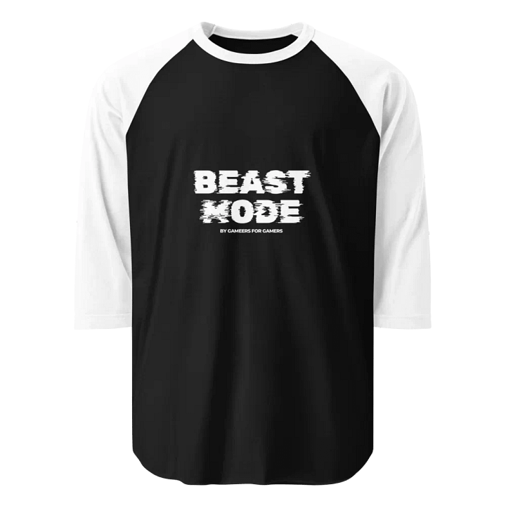 Black and White T-Shirt | Beast Mode product image (1)