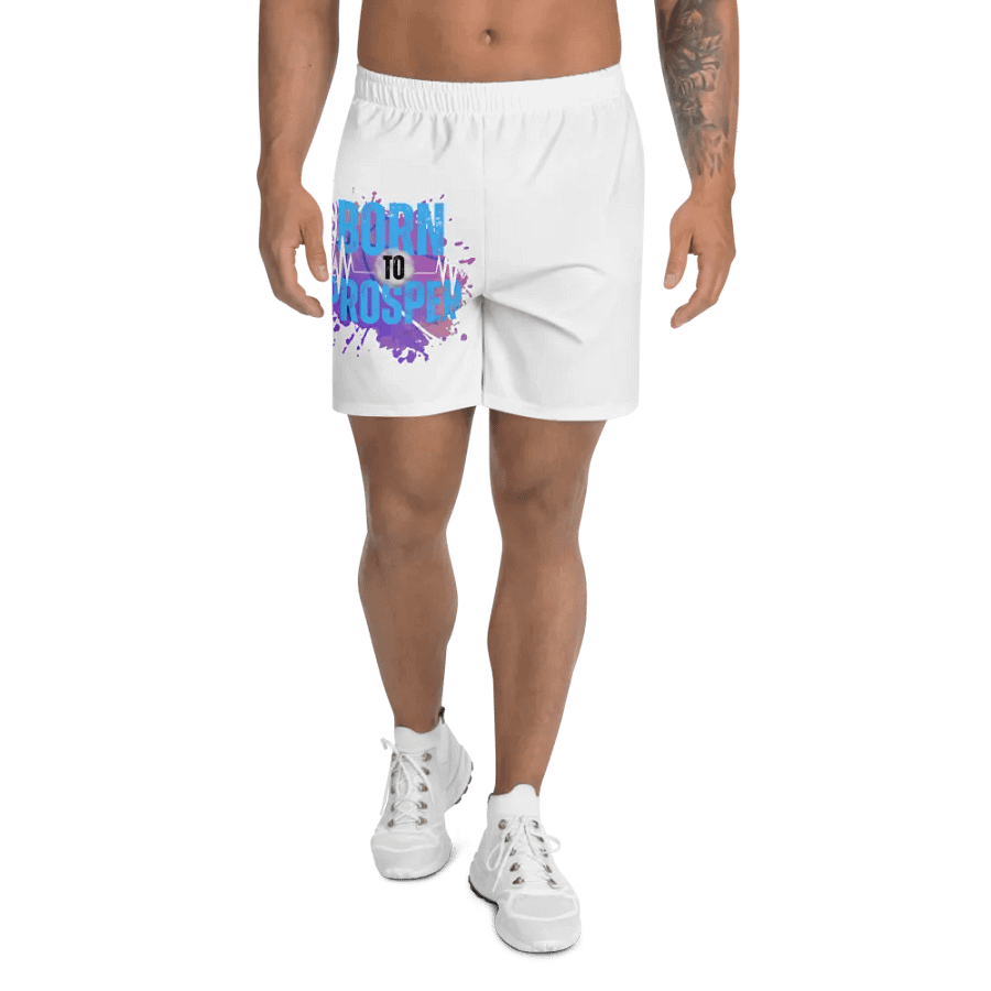 Born to Prosper Splash Athletic Shorts product image (3)