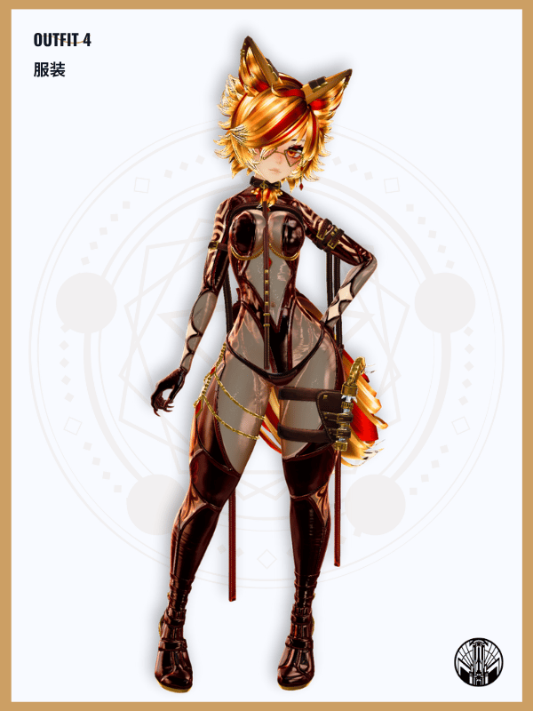 Ember (VRChat Ready Avatar) product image (8)