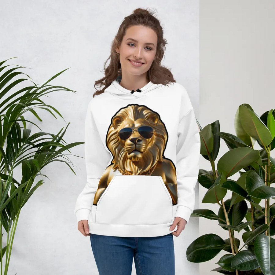 All-Over Print Recycled ISH Hoodie product image (5)