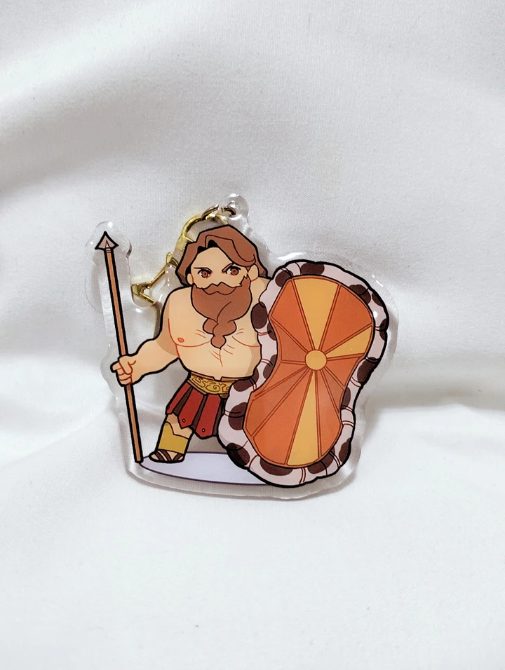 Ajax and Teucer Double-Sided Acrylic Charm product image (1)