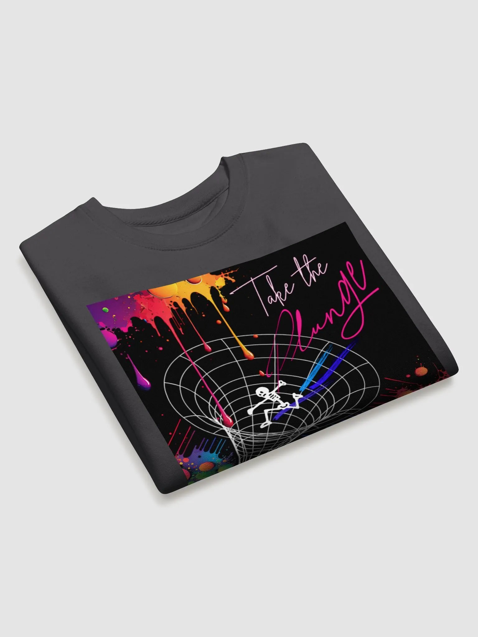 Plunge Graphic Cotton Sweatshirt product image (3)