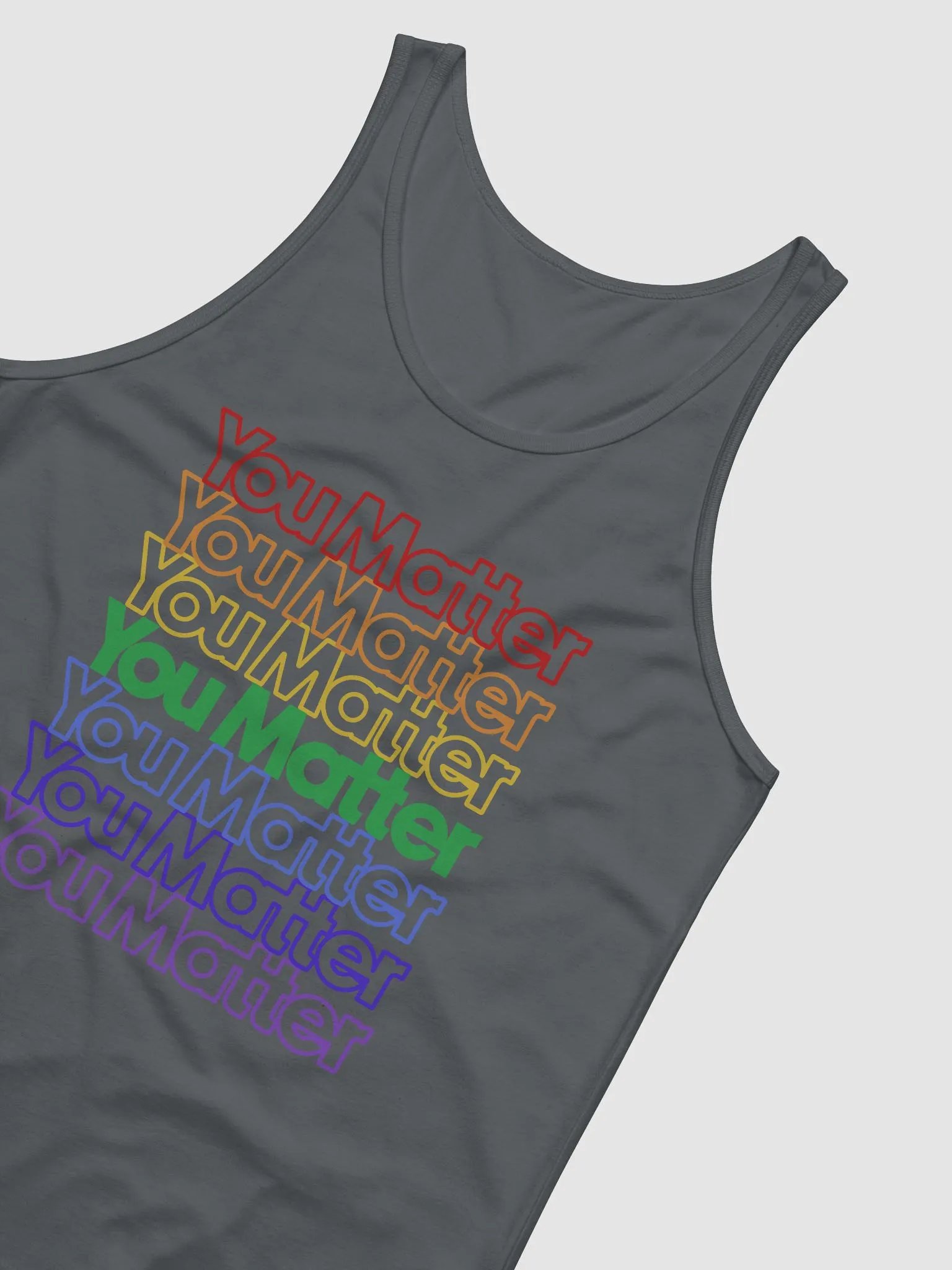 You Matter Fade (Pride) Tank Top (small shoulders) product image (22)