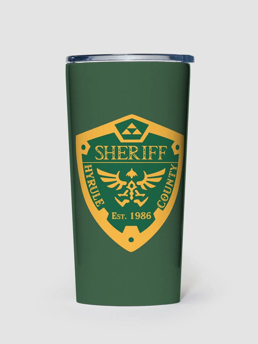 Hyrule County Sheriff 20oz Stainless Steel Tumbler product image (1)