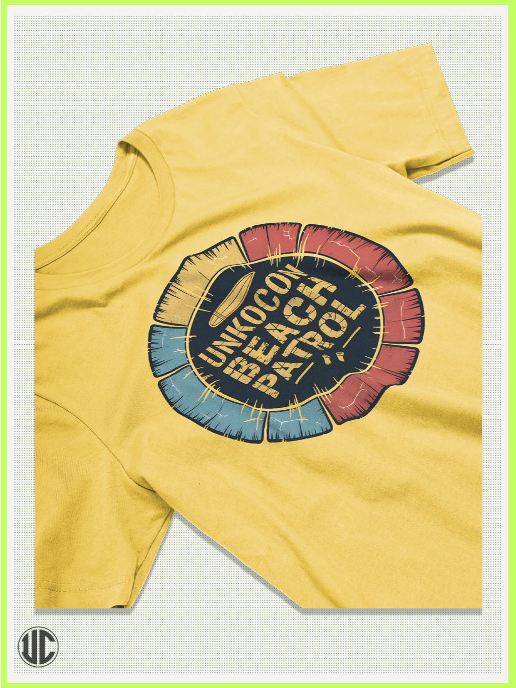 UnkoCon Beach Patrol T-Shirt – Retro Lifeguard Graphic Tee product image (2)