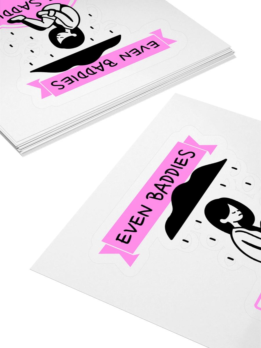 Baddies & SaddiesKiss Cut Stickers product image (12)