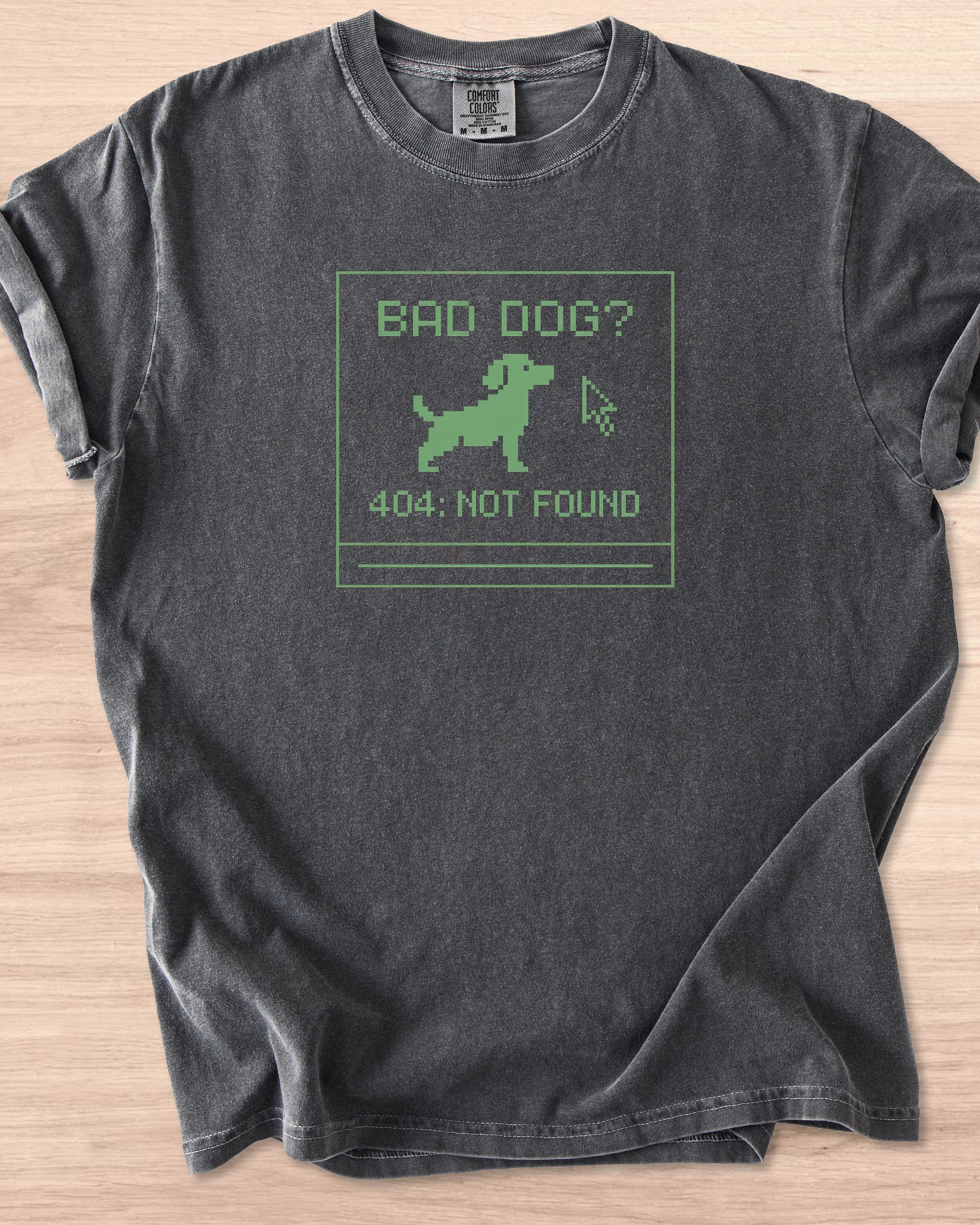 Bad Dog 404 Error Not Found Tee product image (28)