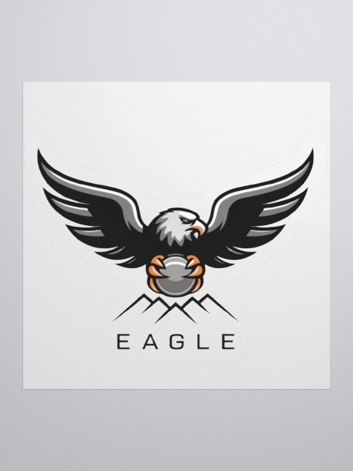 Majestic Eagle Vinyl Sticker - Nature-Inspired Design product image (1)