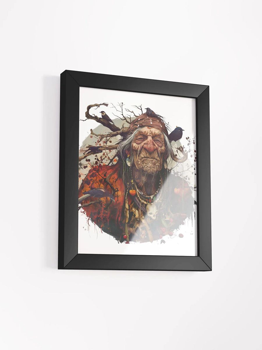 Baba Yaga - The Bad Witch of Slavic Folklore Framed High-Quality Matte Poster product image (10)