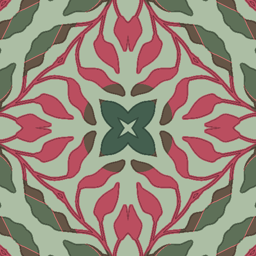Boho Flower Pattern 05 product image (2)