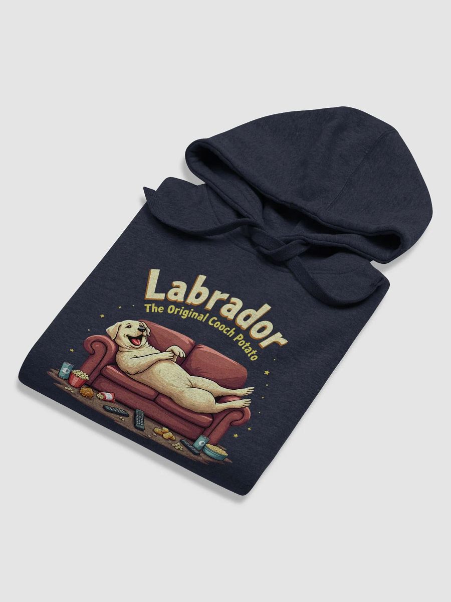 Labrador: The Original Couch Potato - A Humorous Hoodie Design to Delight Dog Lovers product image (6)