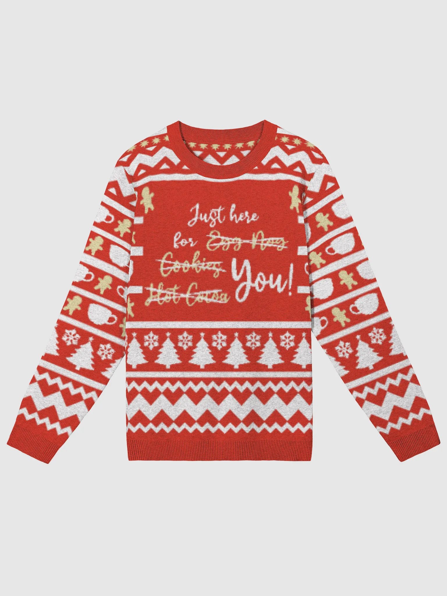 Ugly Sweater Gone Red Here Just For You! product image (1)