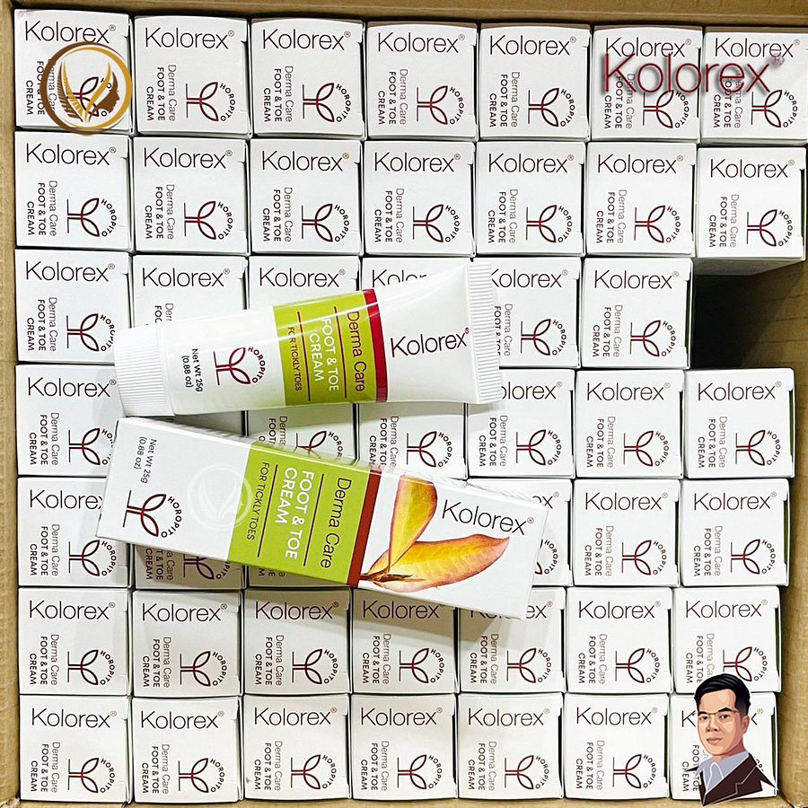 Kem trị nấm móng tay chân, trị hôi chân Kolorex Derma Care Foot & Toe Cream 25g product image (6)