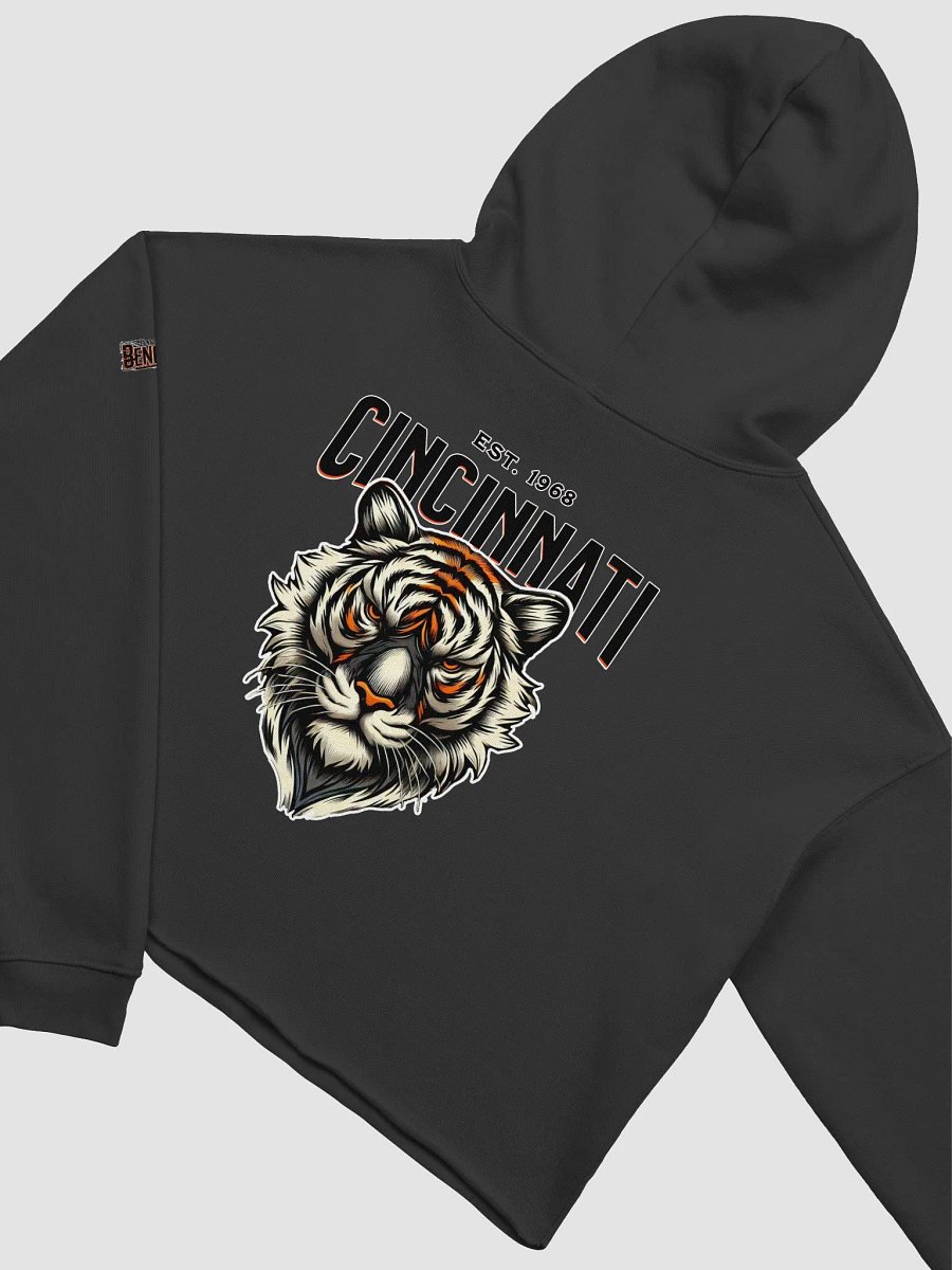 Cincinnati Bengals Tiger Pride Crop Hoodie | NFL Home Locker product image (4)