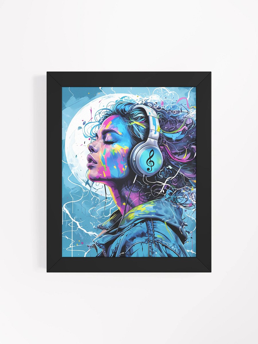 Vibrant Melody Framed Poster product image (5)