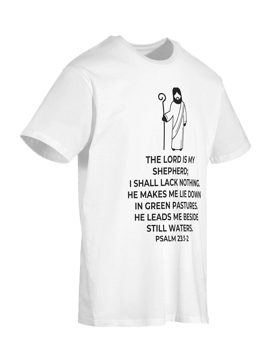 Psalm 23:1 Unisex Tee [Dark] product image (26)