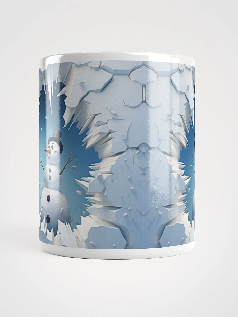 Snowy Smiles 3D Christmas Mug - Twice the Delight! product image (13)