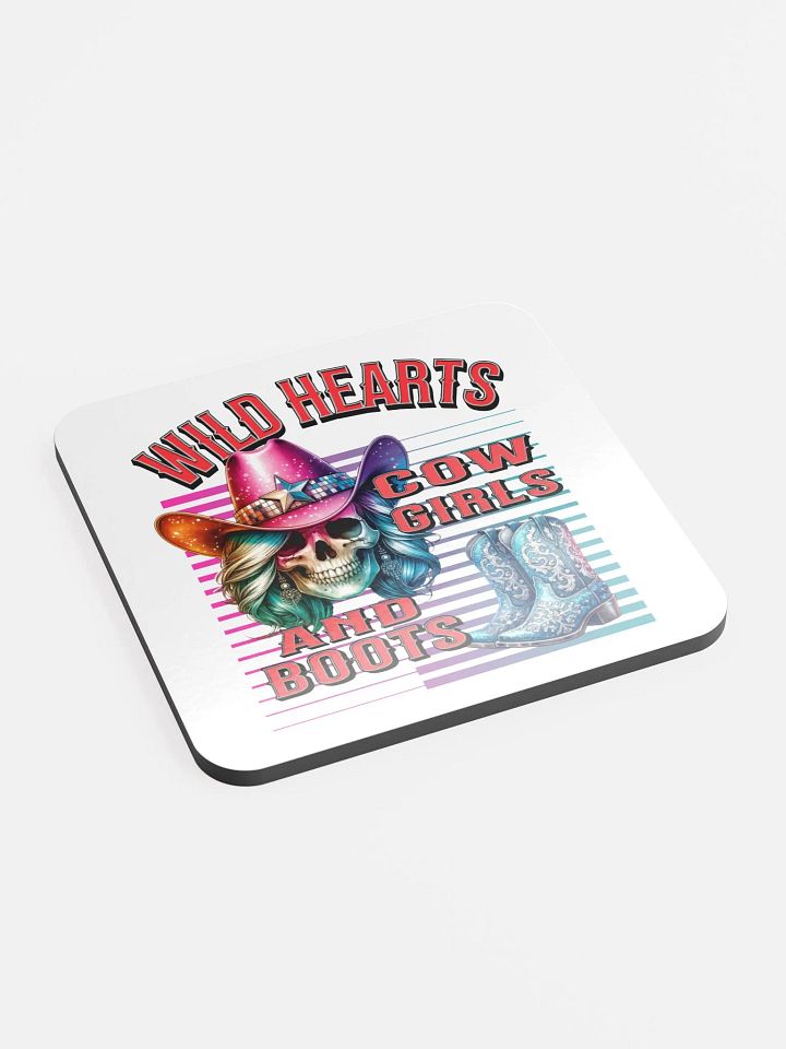 Wild Hearts Cowgirls And Boots Coaster Set product image (2)