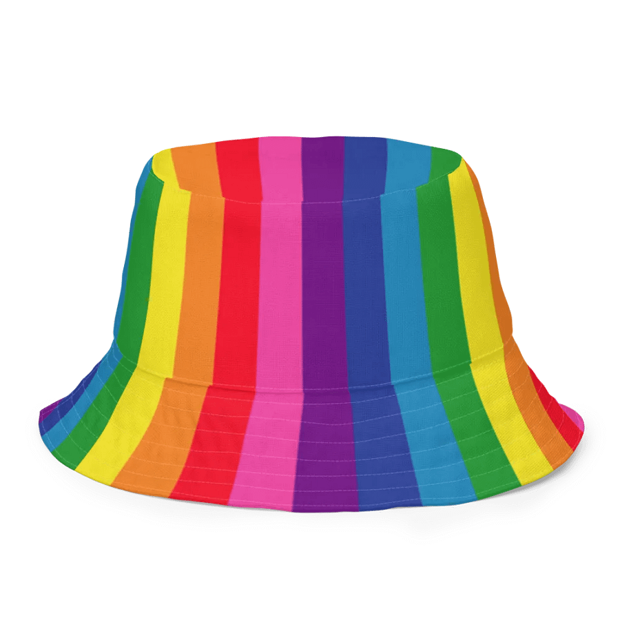 1978 Rainbow Pride Flag = 8-Color - All-Over Print Bucket Hat product image (4)