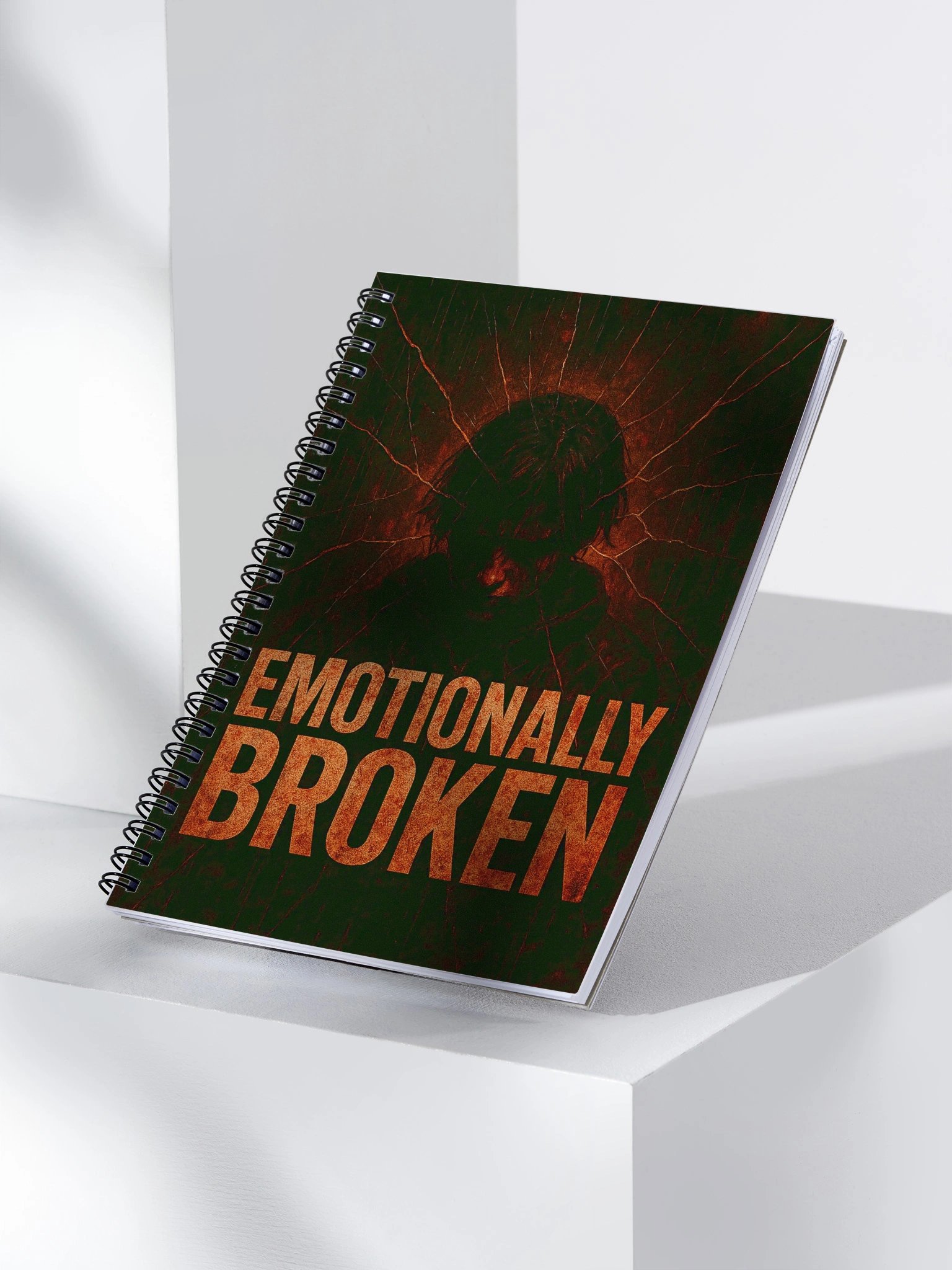 Emotionally Broken Spiral Notebook product image (3)