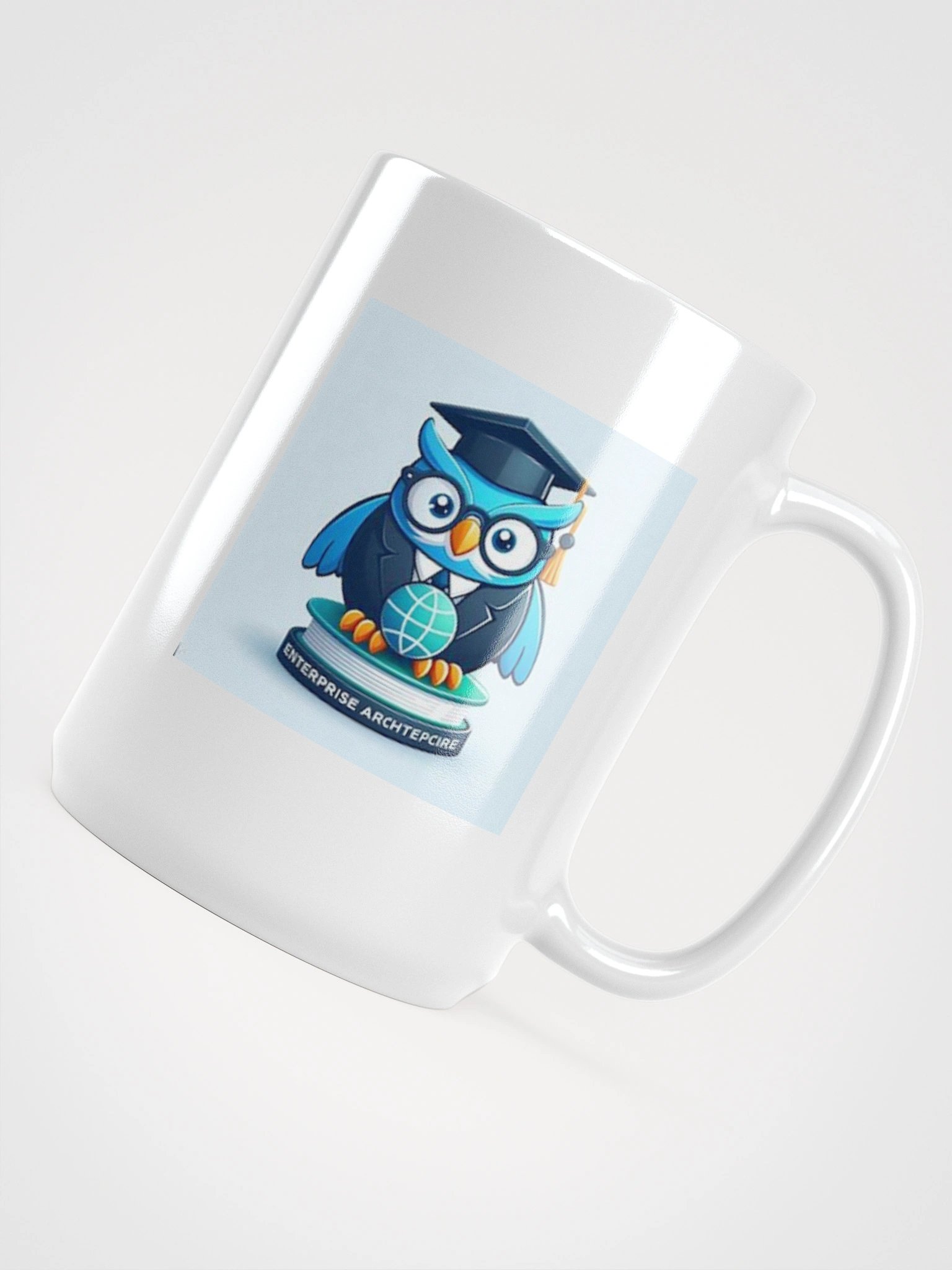 White Glossy Mug product image (4)