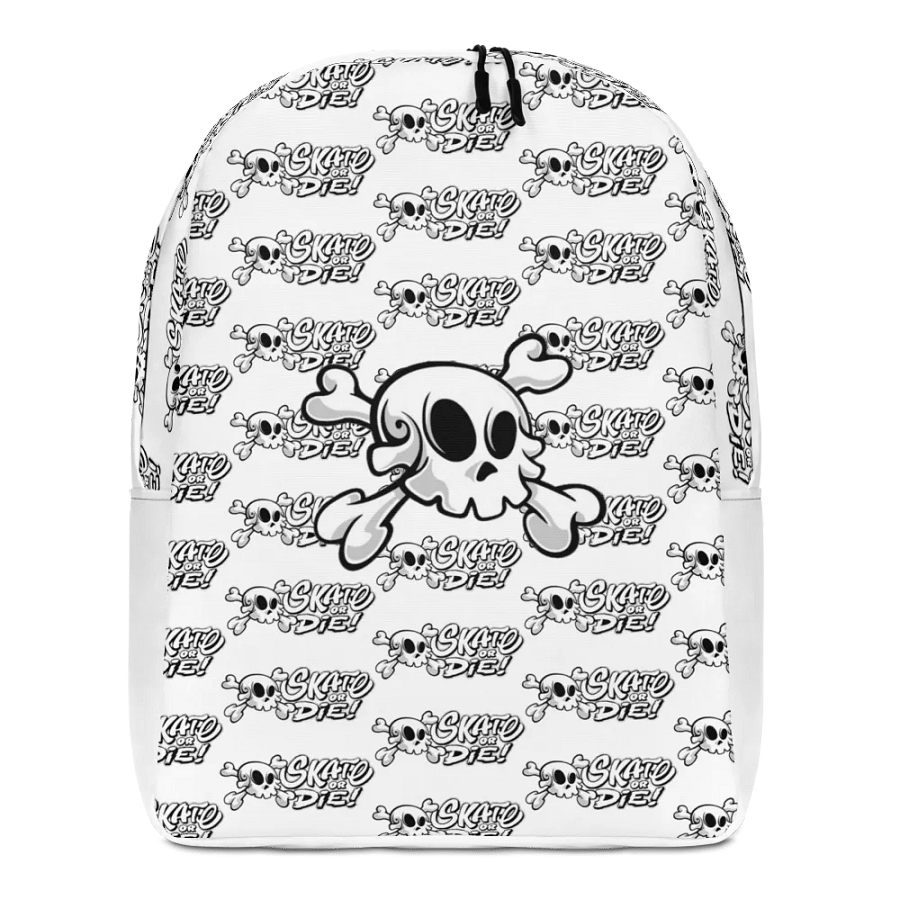 Skate Or Die! Back Pack Men's (White) product image (1)