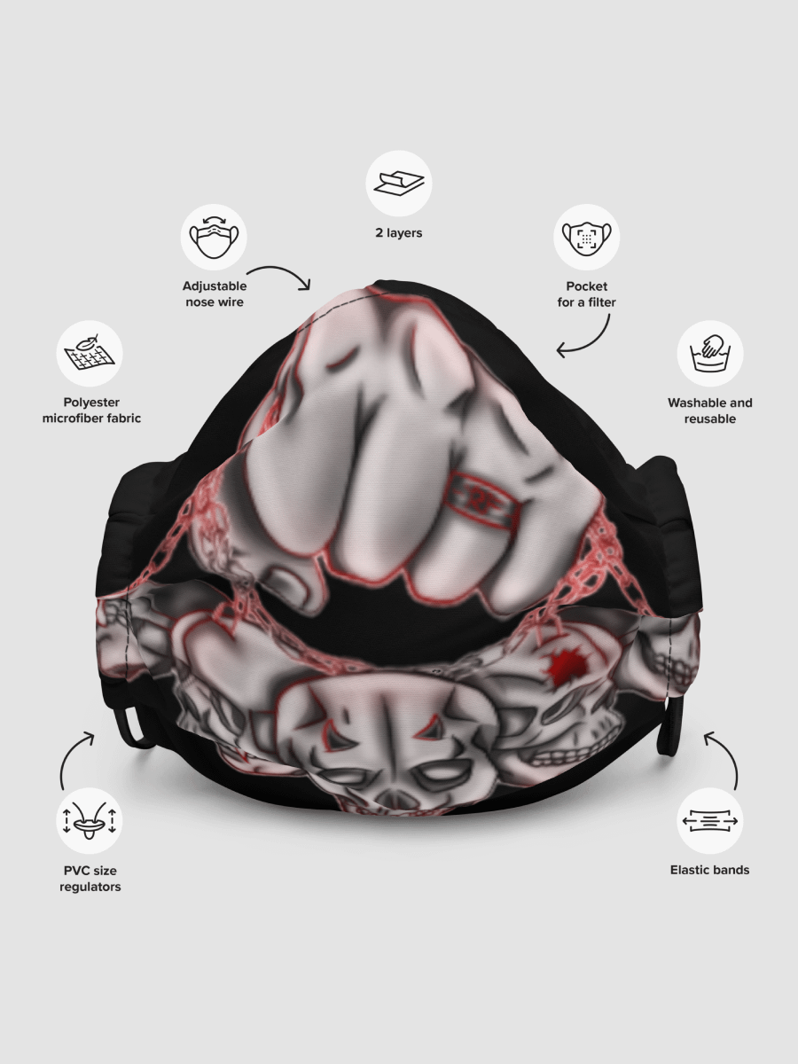 Mortisian Syndicate Face Mask product image (5)