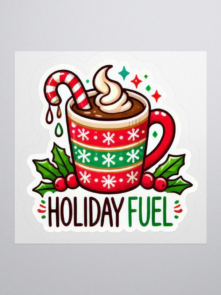 Holiday Fuel Kiss Cut Stickers product image (1)