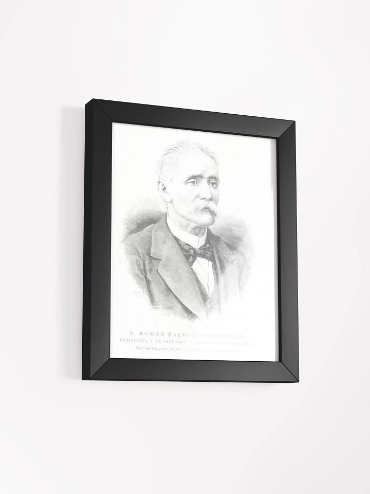 Cuadro - D. Román Baldorioty De Castro: Diputado Provincia de Puerto Rico product image (2)