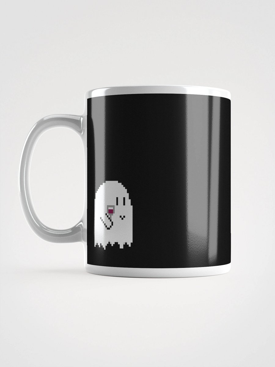 Wine Ghost Banner Mug product image (1)