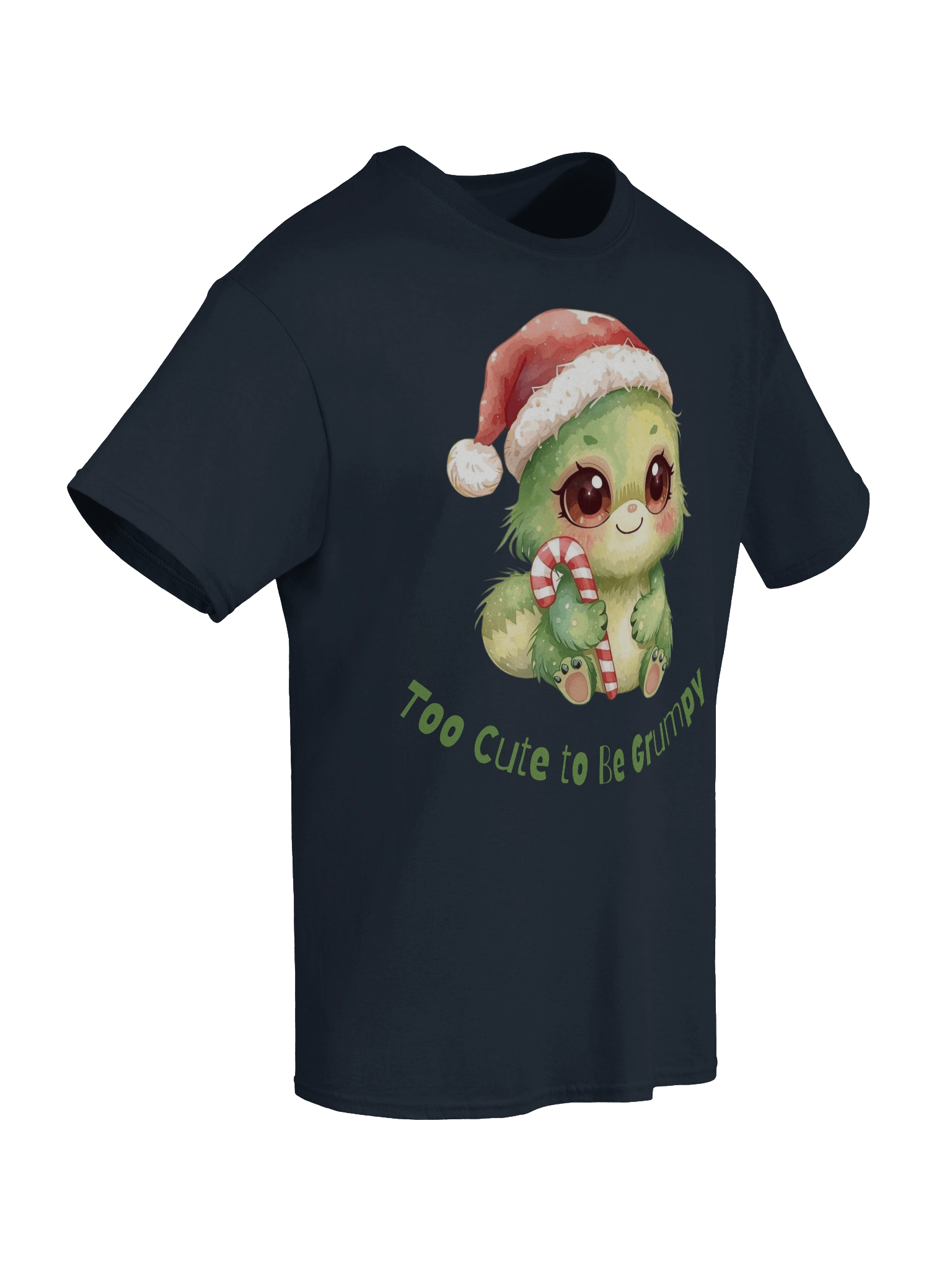 Too Cute to Be Grumpy Holiday Tee product image (80)