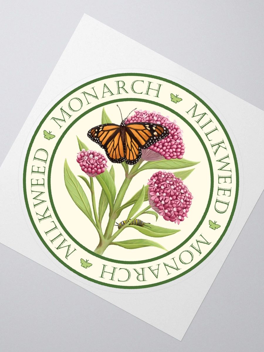 Monarch - Milkweed Sticker product image (2)