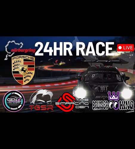 My first 24 hour race coming in hot tomorrow night! At least in my timezone lol, follow my YouTube for details. Livery provid...