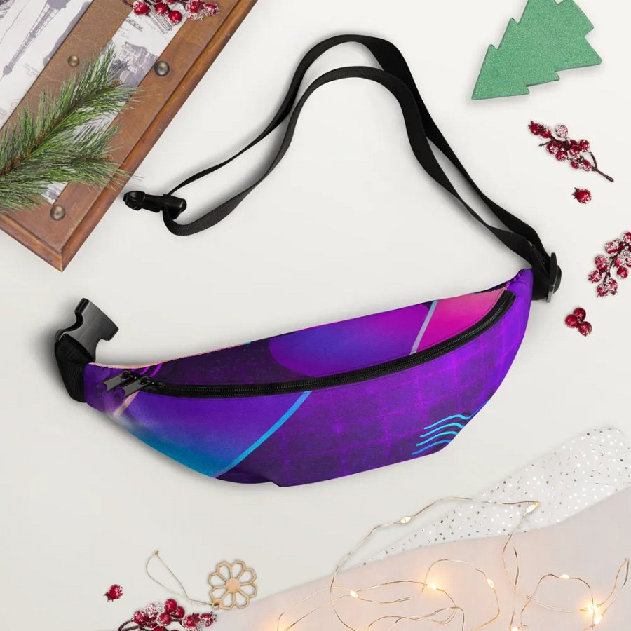 Retro Kids Rule Fanny Pack product image (7)