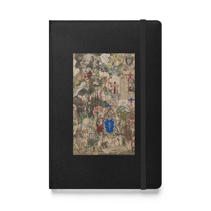 Blood Collage. Hardcover JournalBook® product image (1)