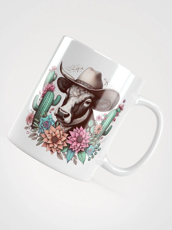 Cow-Girl Floral Mug product image (1)