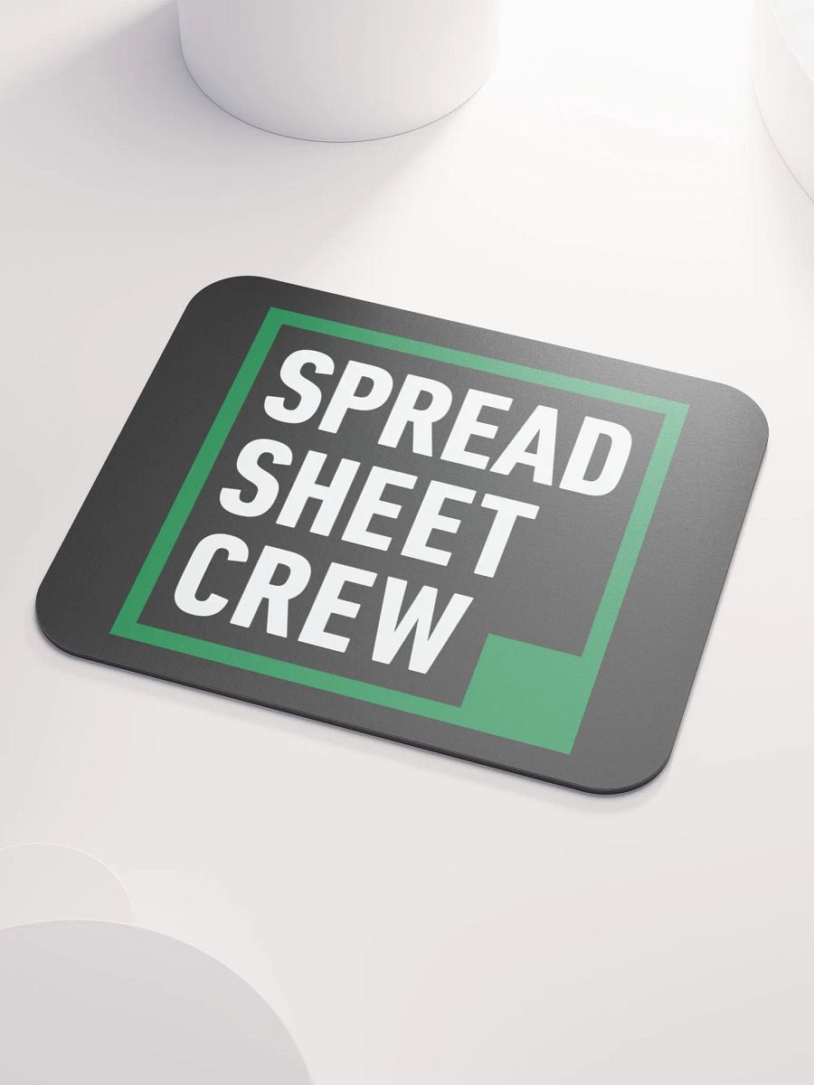 Spread Sheet Crew - Mouse Pad product image (3)