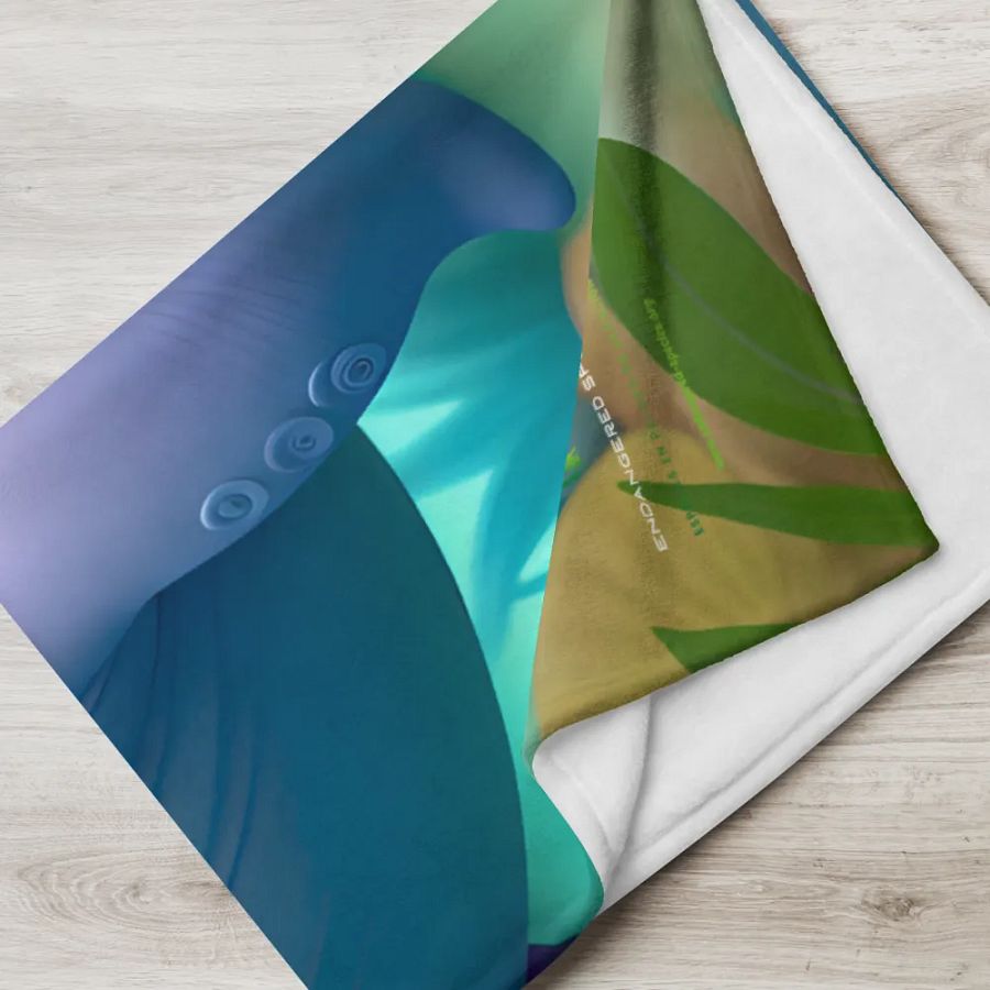Endangered Species - Mexico - Manatee Throw Blanket product image (6)