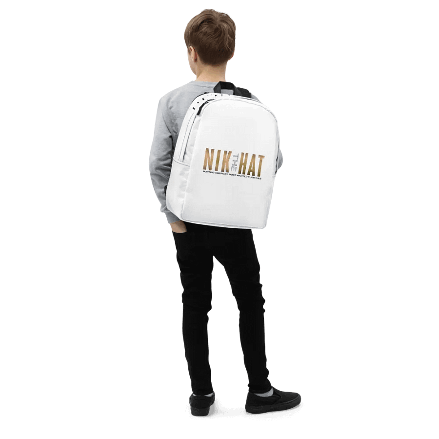 PERIMETER Backpack | White Limited Edition by Nik the Hat product image (6)