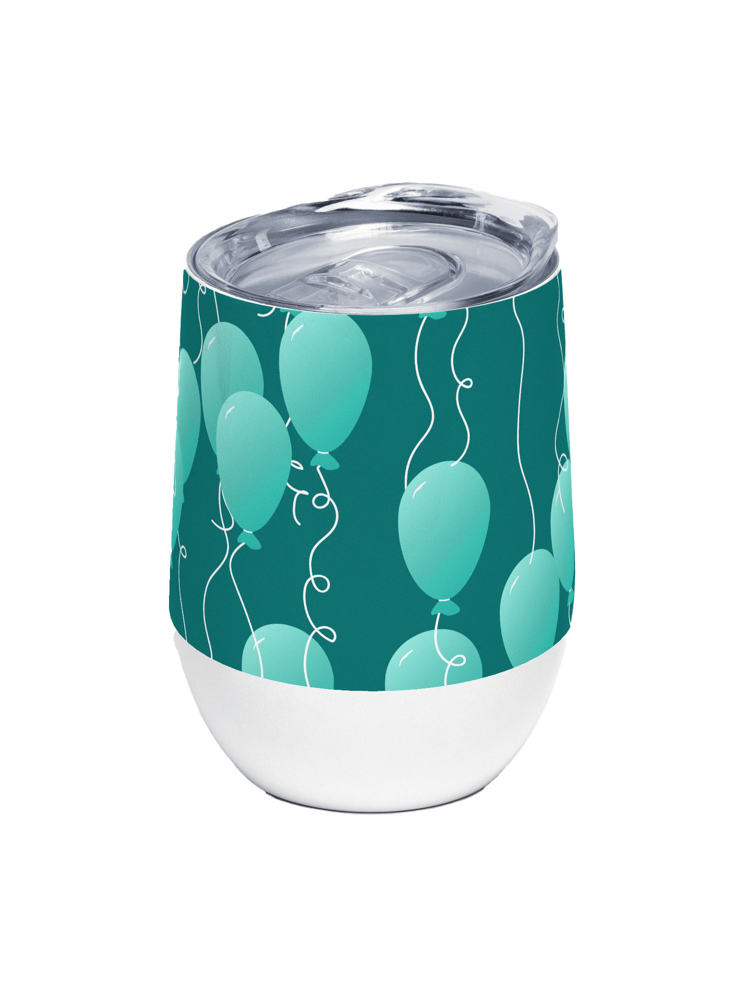 Party Time! Floating Balloon Wine Tumbler product image (1)