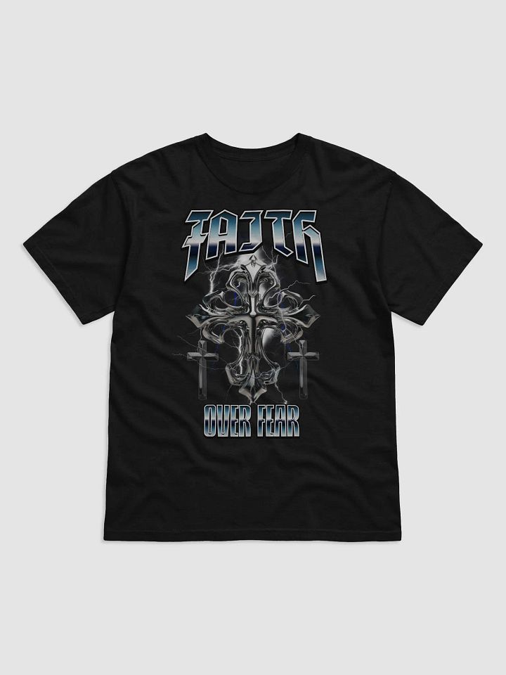 Faith Over Fear Cross Graphic Tee product image (4)