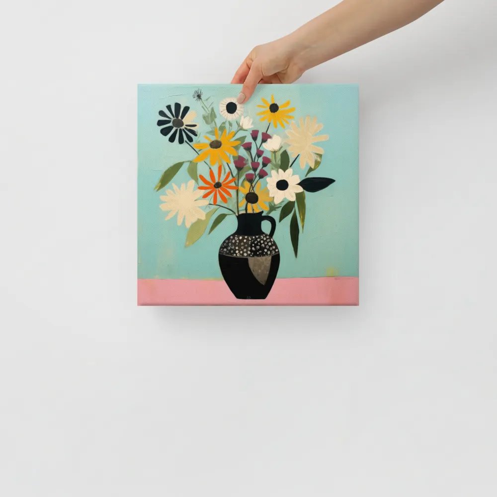 Art2401-56 Vase Flowers Still Life - Canvas Print - sm product image (10)