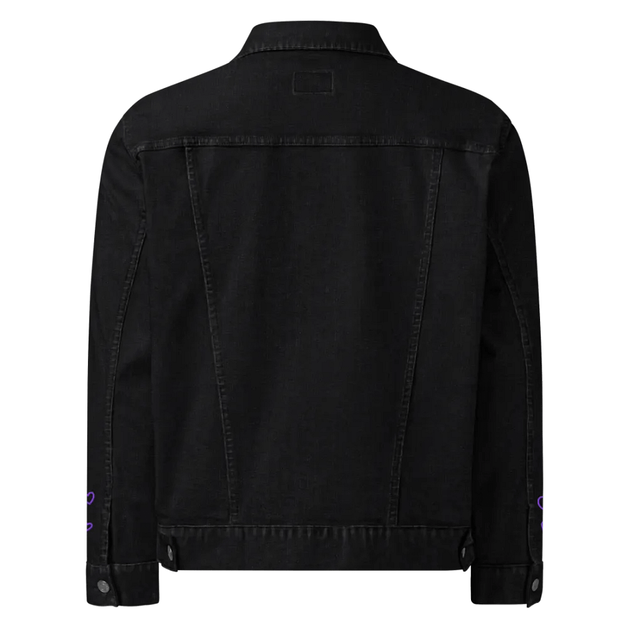 Purple Heartbeat Denim Jacket product image (4)