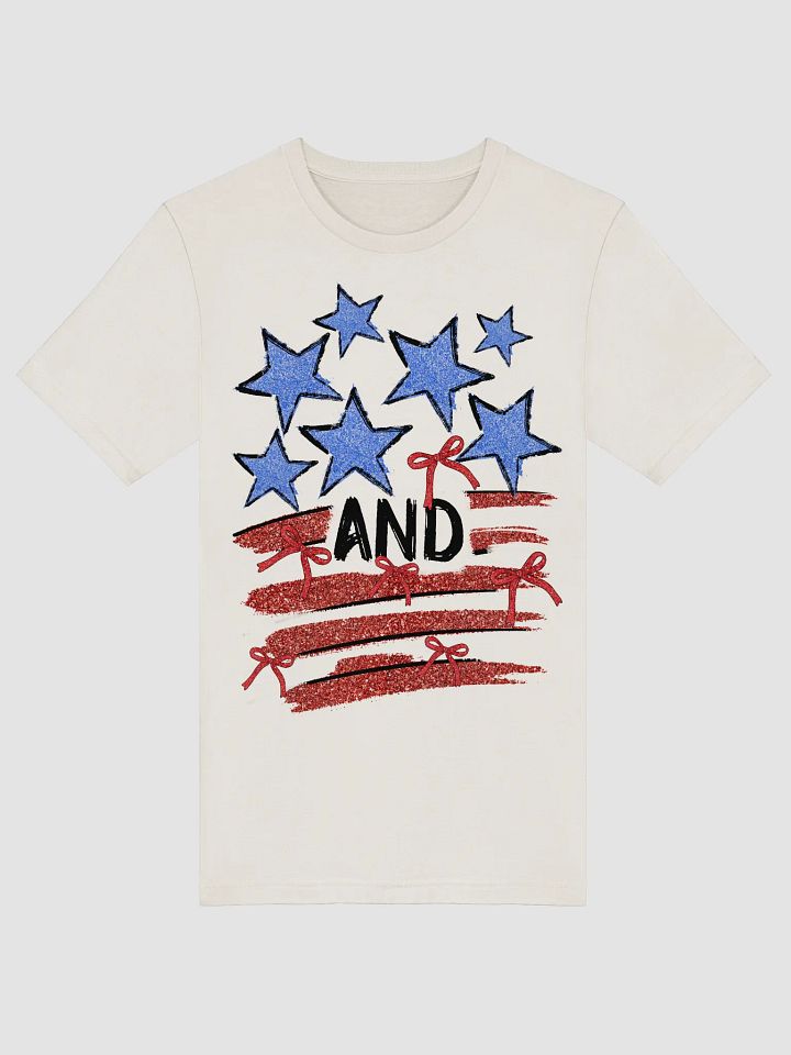Starry Stripes Patriotic T-Shirt product image (1)