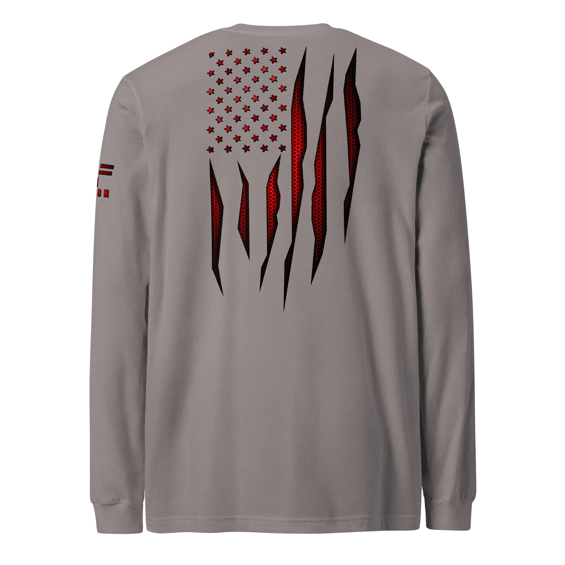 Red Carbon Onyx American Flag Long Sleeve product image (13)