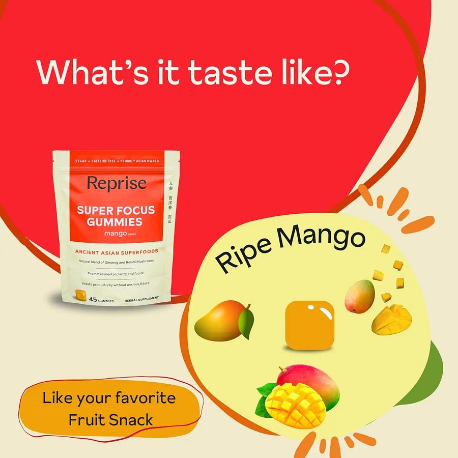Super Focus Gummies by Reprise product image (4)