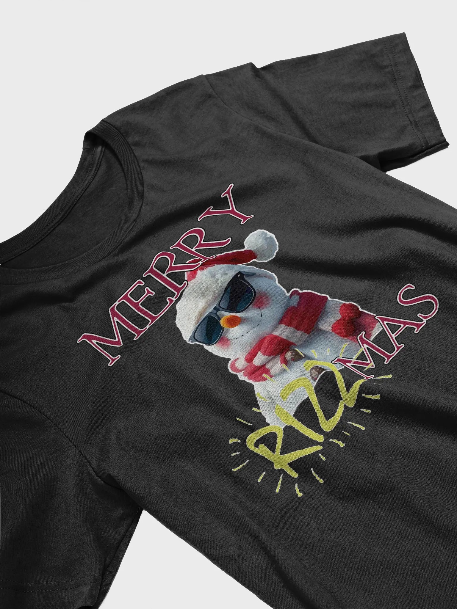 Merry Rizzmas Snowman T-Shirt product image (5)
