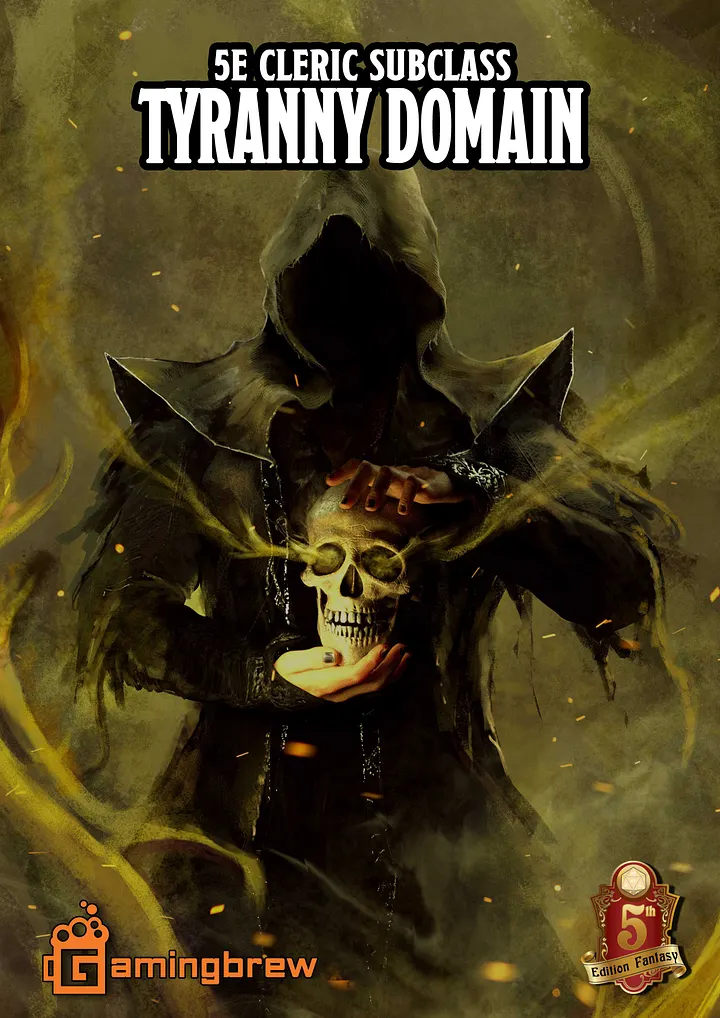 Tyranny | 5E Cleric Subclass product image (1)