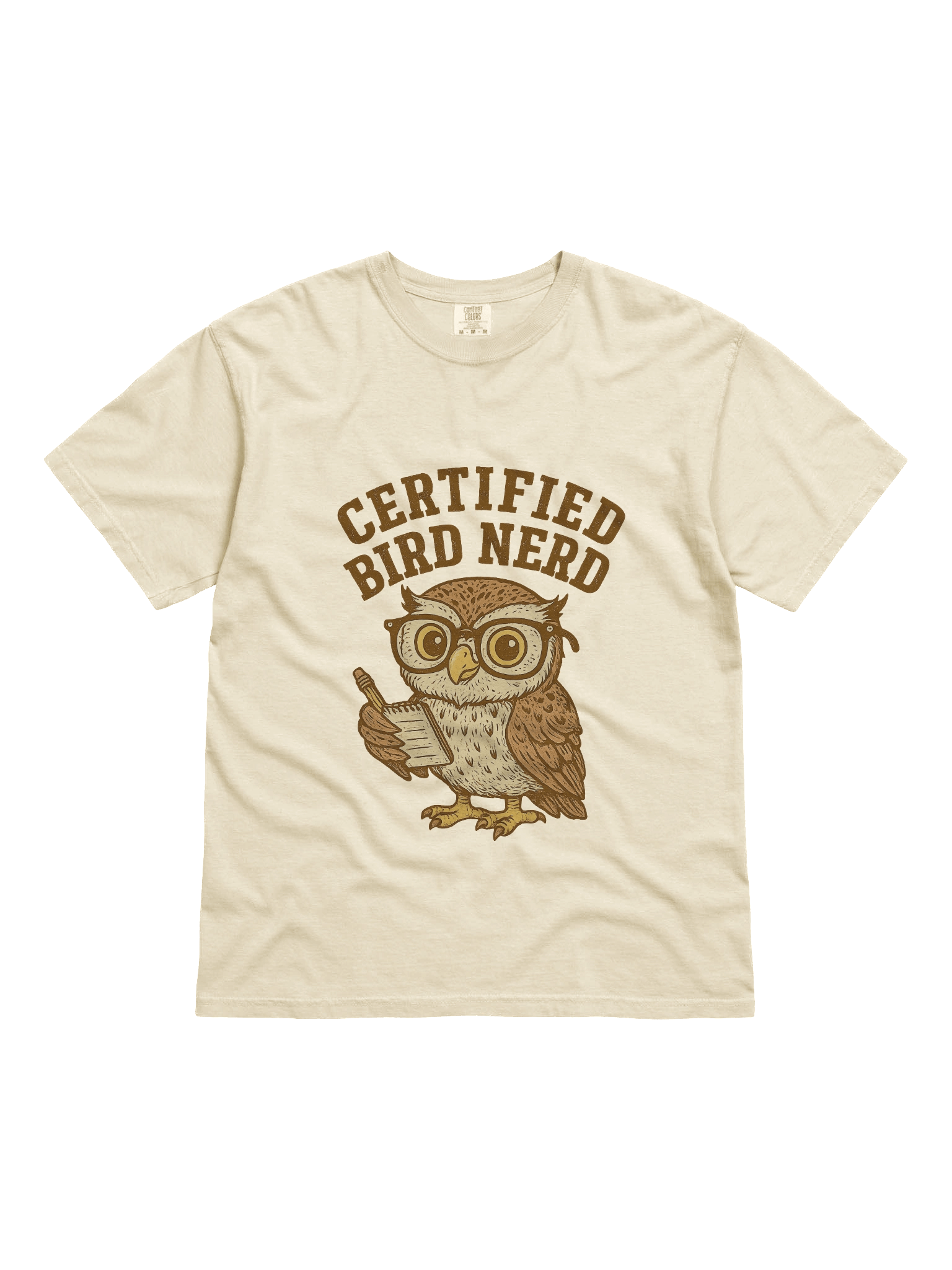 Certified Bird Nerd T shirt for Bird Watchers and bird watching enthusiasts product image (51)