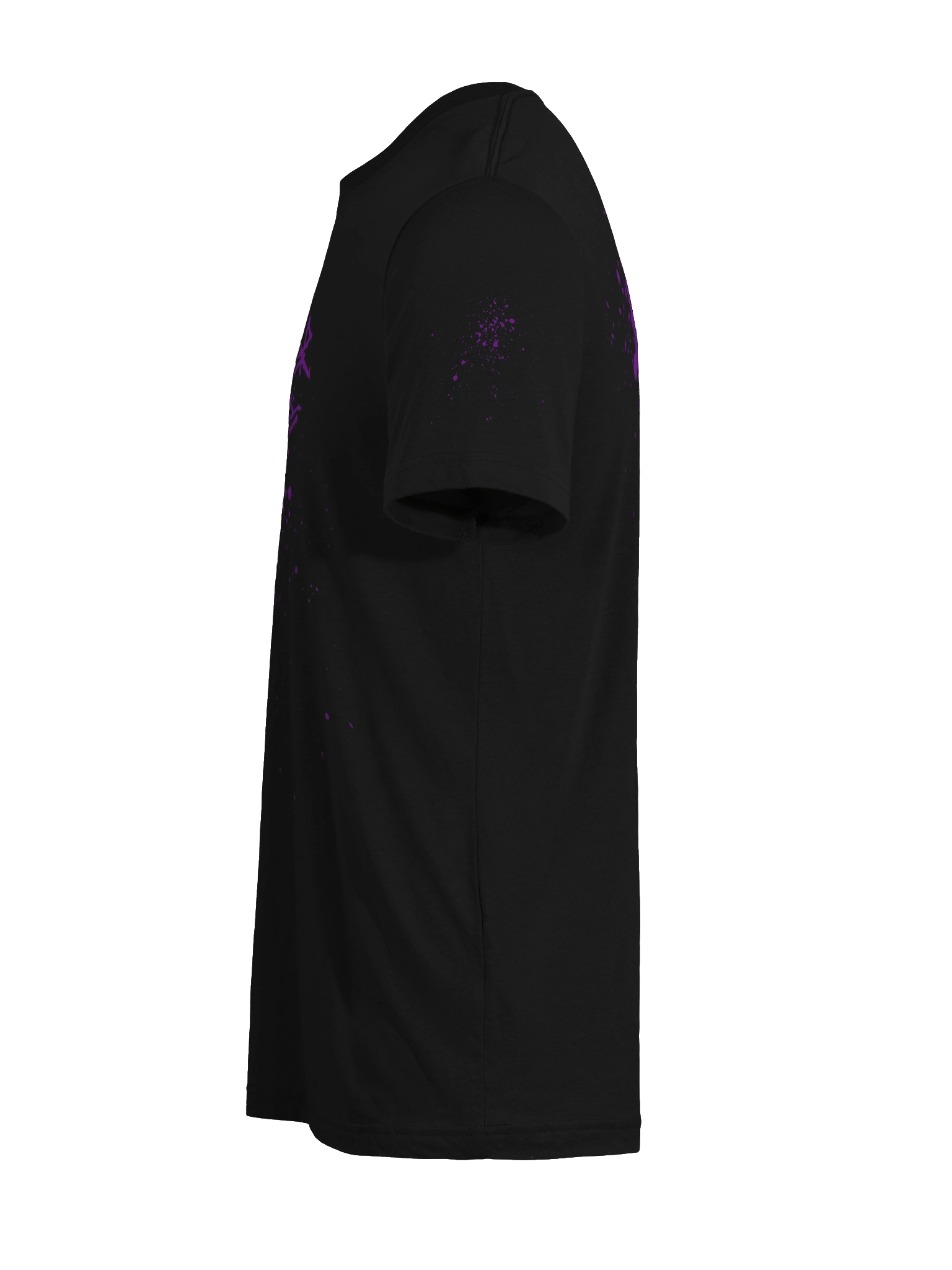 HOOPER HOWSE BLACK TEE - PURP SPLATTER product image (11)